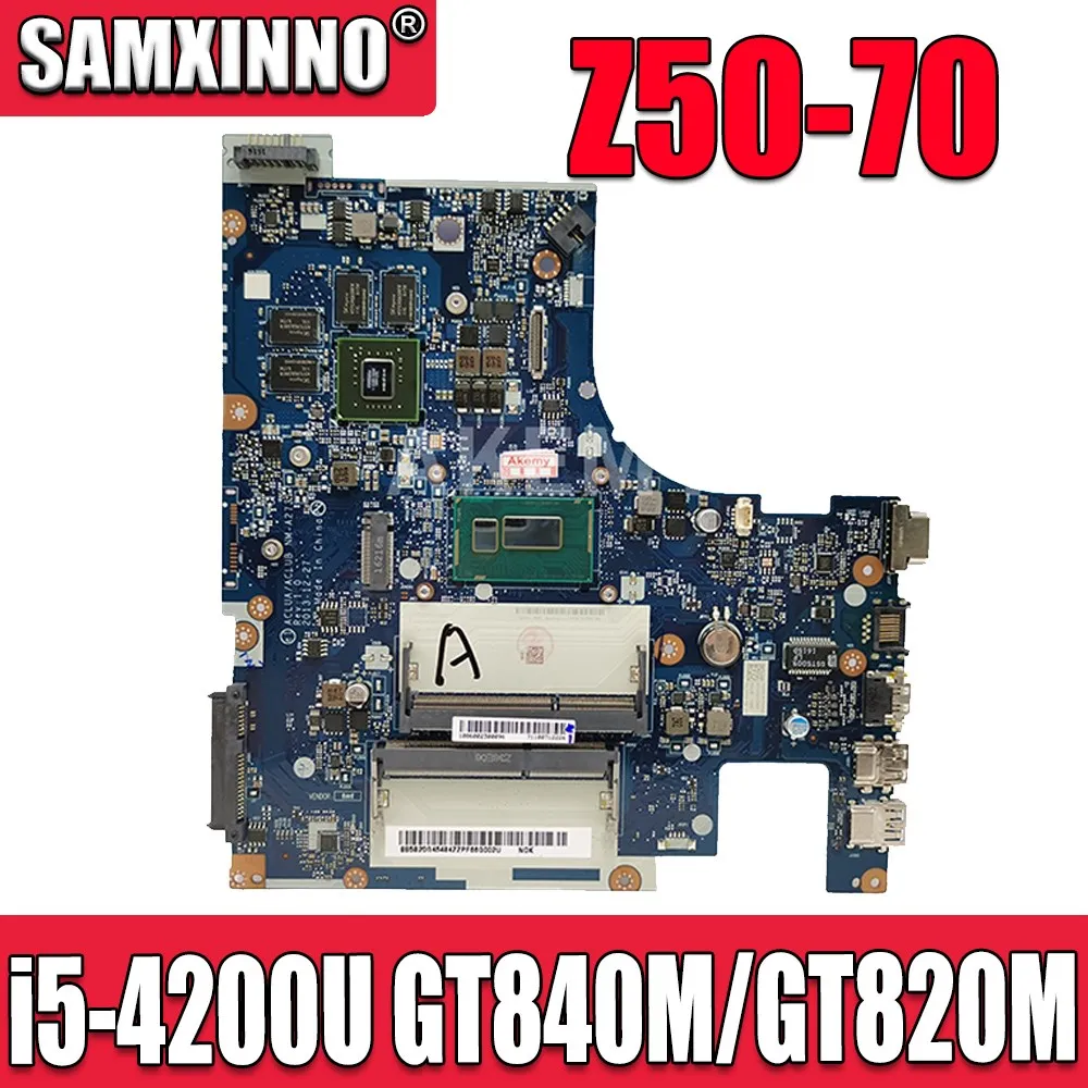 ACLUA / ACLUB NM-A273 для lenovo Z50-70 G50-70M материнская плата ноутбука FRU: 5B20G45451 i5 4200U 4210U GPU: