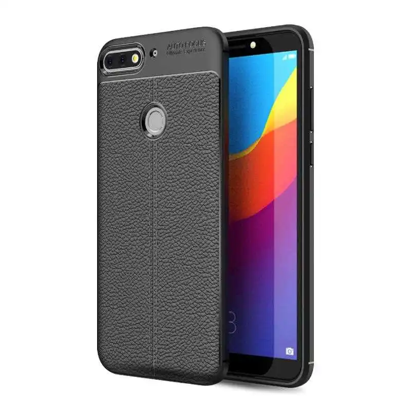 Ударопрочный Мягкий чехол Joomer Lichee с узором 5 99 &quotдля huawei Y7 Prime 2018 для телефона |
