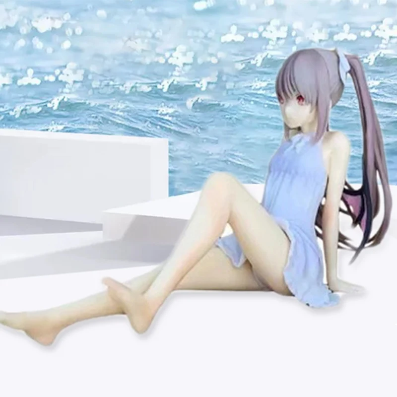 11 см аниме ruudo иллюстрация Koakuma chan фигурку ПВХ сидя сексуальная девушка для