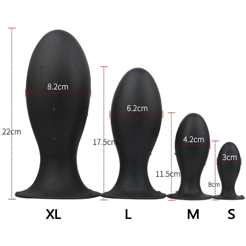 

Huge Anal Plug Buttplug BDSM Sex Toys for Adult Games Masturbators Big Butt Plug Dildo Anal Dilator Vaginal Balls Intimate Goods