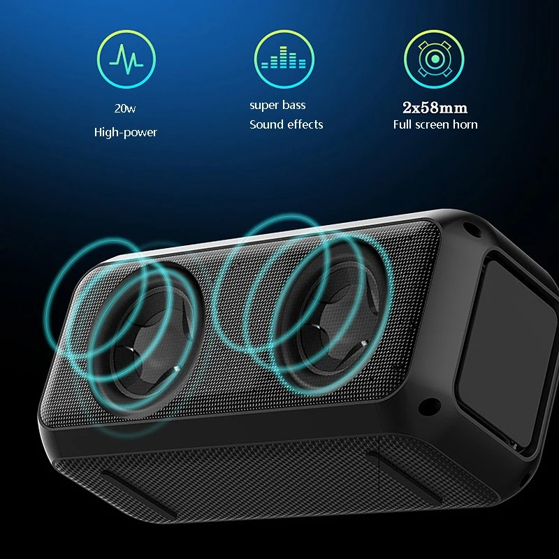 20W High Power Subwoofer 4000Mah Wireless