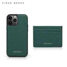 Hiram Beron Custom Name Card Wallet Case for Iphone Cover 13 12 11 Pro Max Christmas Day Gift Dropship