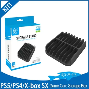 

16 Game Disc Storage Stand Shelf Rack CD Box Bracket Card Holder for PS4 PS5 DE XBOX Game Accessories For PlayStation 5