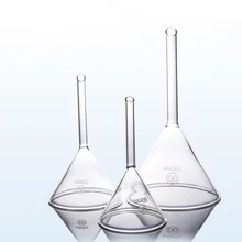  All sizes 40mm to 150mm Lab Triangle Glass funnel Thicked Borosilicate Glass Funnel Laboratory Equipment 