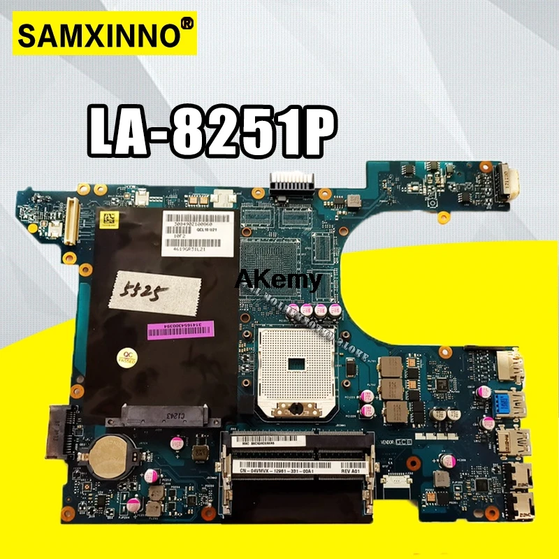Оригинальная материнская плата для ноутбука dell 15R 521R CN-04VMVX 04VMVX 4VMVX QCL10 LA-8251P