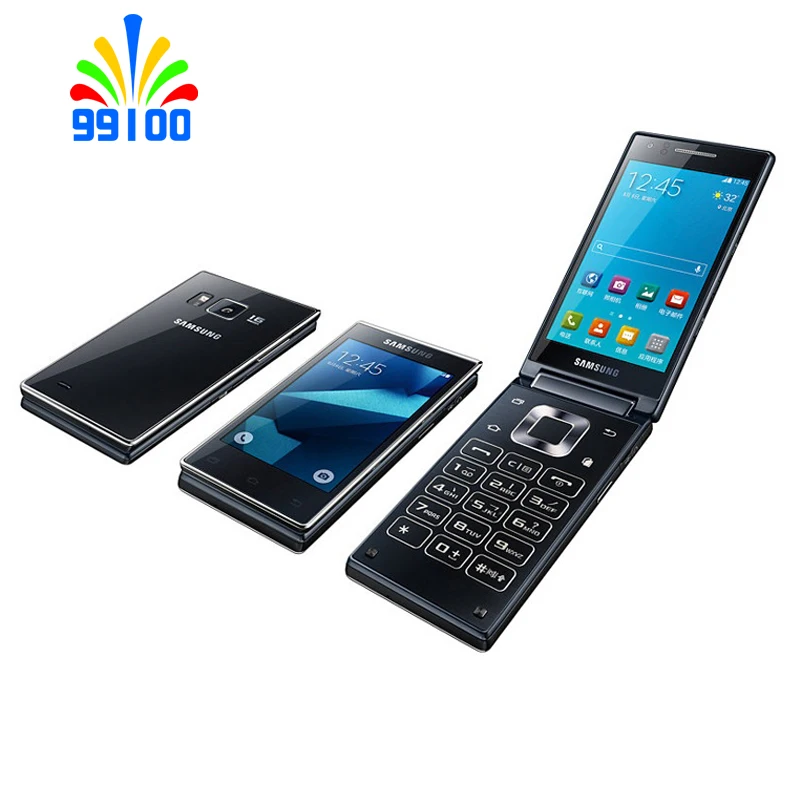 Оригинальный разблокированный сотовый телефон-раскладушка Samsung Galaxy G9198 с