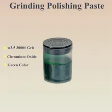 Зеленая Полировочная паста из металла W3.5 \ 3000# абразивная паста, шлифовальная паста для полировки колеса, Электрический шлифовальный инструмент, горячая распродажа