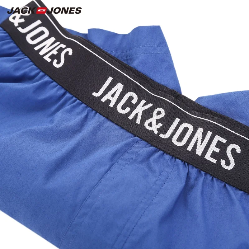 Мужские трусы боксеры JackJones из 100% хлопка мужские шорты для дома базовые мужская