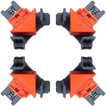 

1PC 90 Degree Right Angle Clamp Fixing Clips Picture Frame Corner Clamp Woodworking Hand Tool Angle Clamps Pipe Clamp