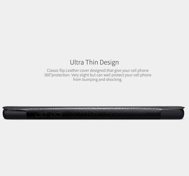Кожаный флип-чехол Nillkin Qin для samsung Galaxy Note 10 Plus Note10+ Lite