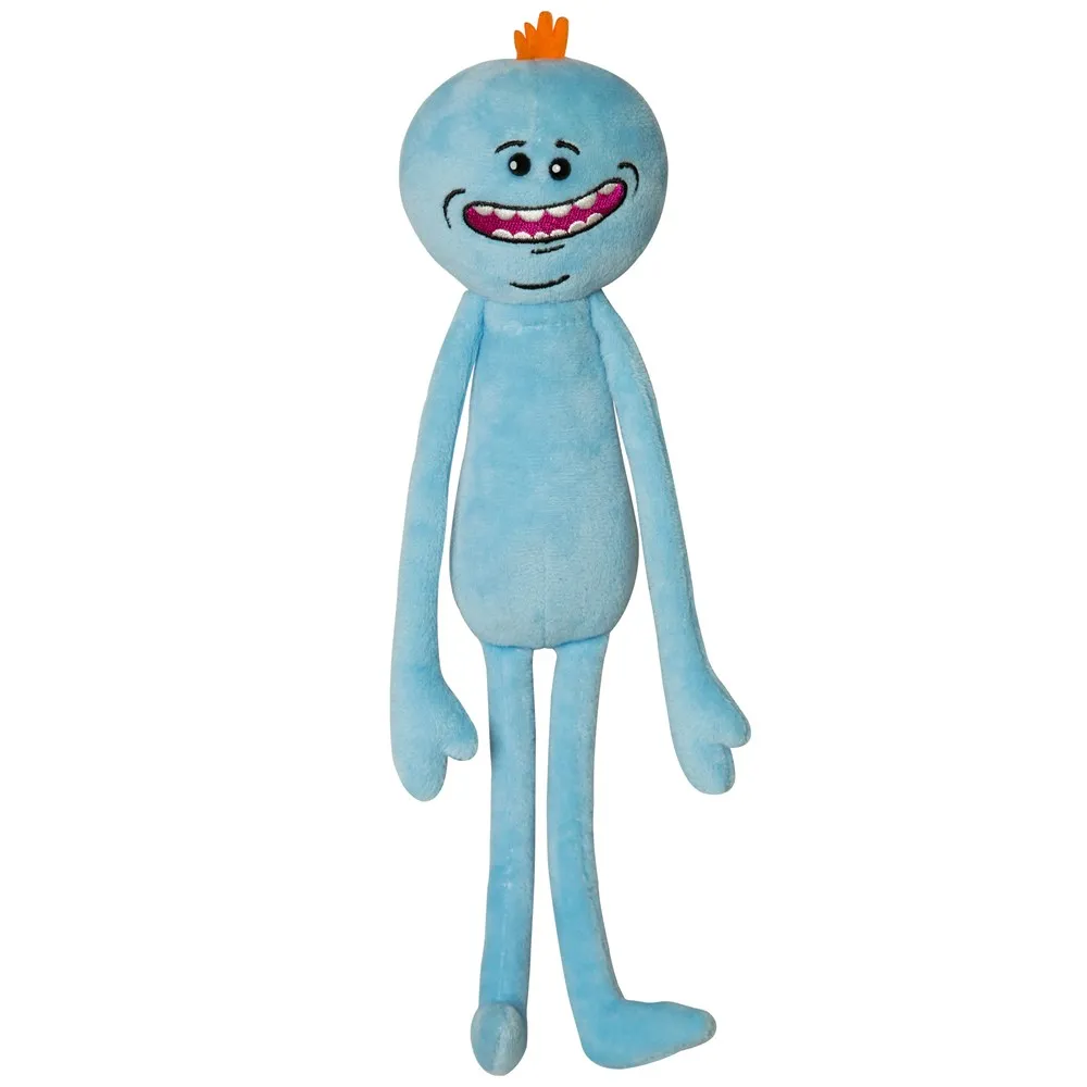 Рик и Морти рассол счастливые& Sad Meeseeks мягкие куклы плюшевые игрушки