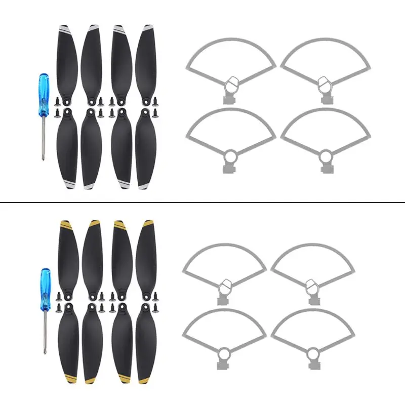 Mega Discount FUU 1Set Propeller Protector Blade Props Protective Ring for DJI Mavic Mini Drone 