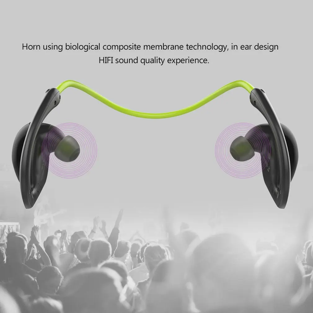 LESHP Snail In-Ear Sport Bluetooth наушники портативная гарнитура шагомер микрофон Функция для профессионального бега