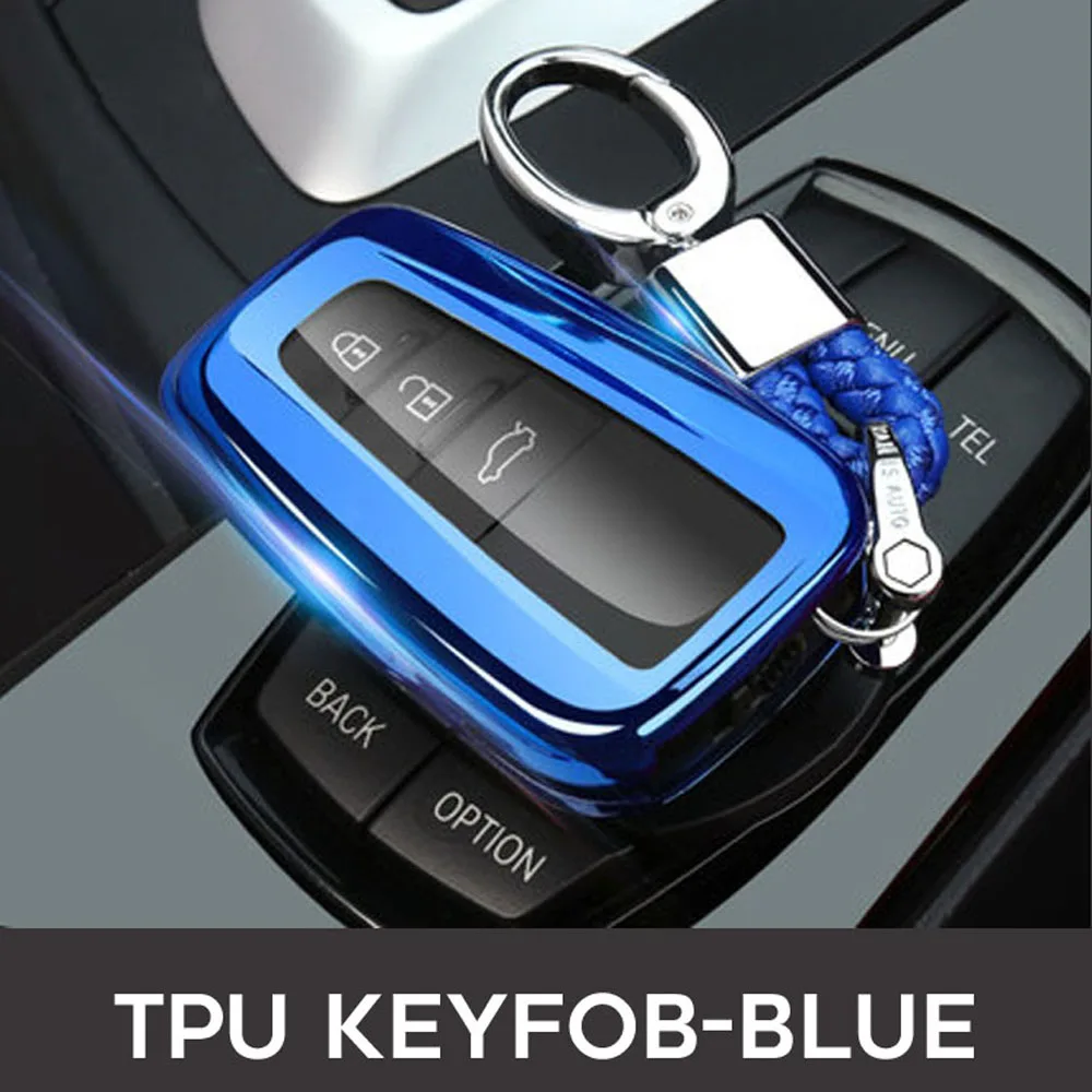 Умный автомобильный чехол для ключей, брелок для Toyota Camry CHR C-HR Prius Corolla RAV4 Prado, ключница для ключей