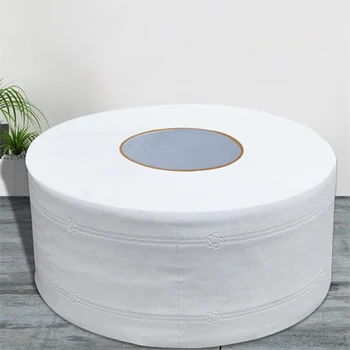 

Toilet Paper Roll Towel Home Hotel Restaurant KTV Bathroom Washroom Toilet Wood Pulp Paper 4 Layers