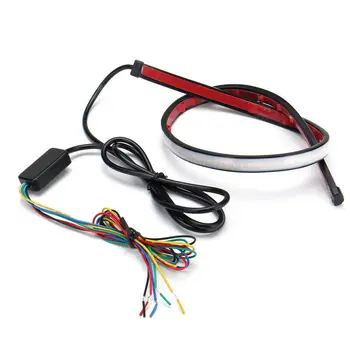 

6000k Light strip 1pcs 12V Car 10W Auto Flow Turn Signal Daytime Running