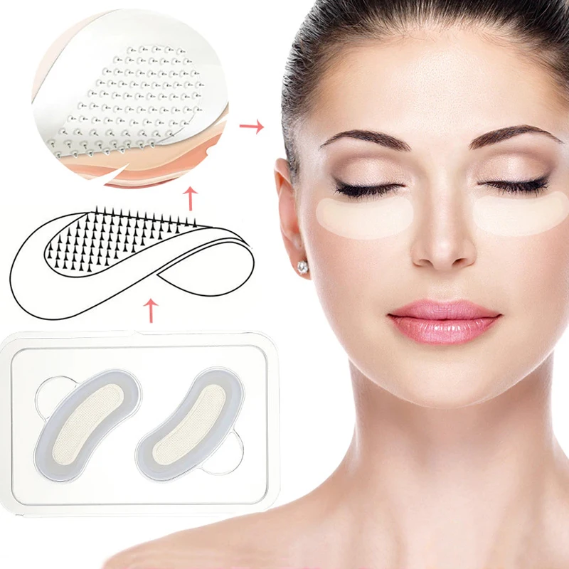 Micro Needle Eye Patches with Hyaluronic Acid Microneedle Eye Mask for