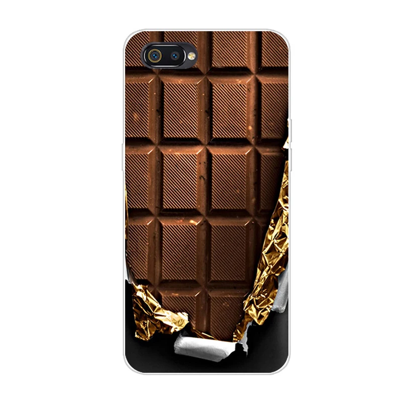 Цвет: желтый Чехол Realme C2 Realme C2, чехол 6,1, мягкий силиконовый чехол из ТПУ с рисунком для телефона OPPO Realme C2 C 2 RealmeC2 RMX1941 - Цвет: Цвет: желтый