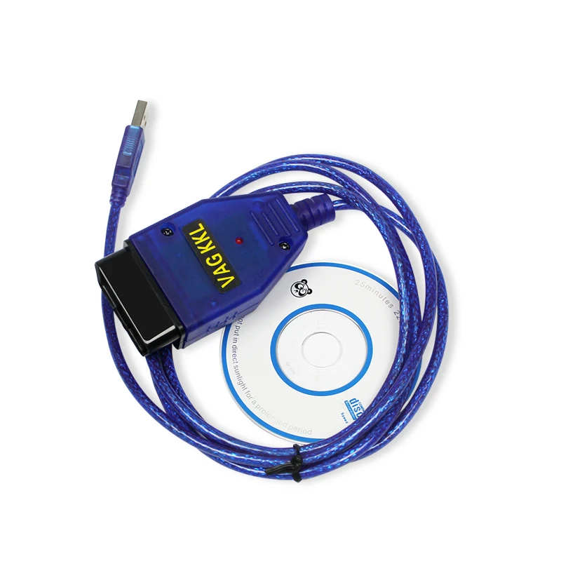 OBD2 USB Автомобильный Диагностический кабель для VAG Fiat KKL CH340 чип сканер ECU