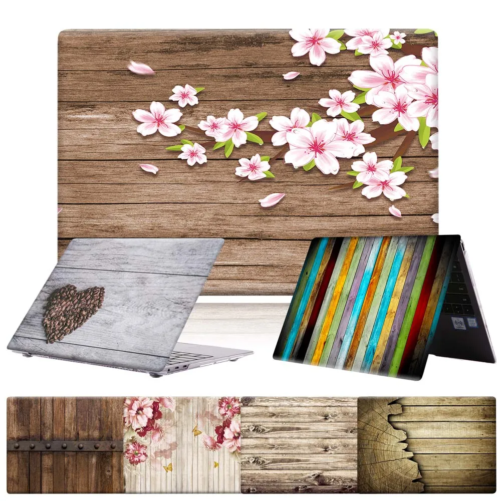 

Wood Pattern Case Fit MacBook Air Pro Retina 11 12 13 15" Laptop Lightweight Scratch Resistant Hard Shell Cover Case