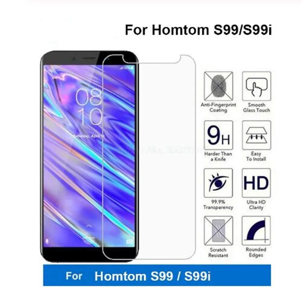 Закаленное стекло Homtom S99 9H защита экрана Премиум-класса для s 99 зеркальная
