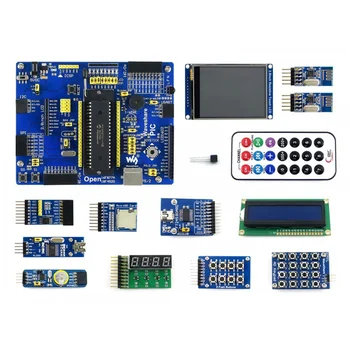 

Open16F877A Package B # PIC16F877A-I/P PIC Development Board PIC16F877A PIC 8-bit RISC +14 Accessory Modules