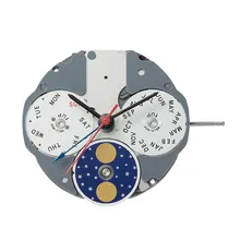 Часы Аксессуары для перемещения Япония 6p80 кварцевый механизм Многофункциональный четырехконтактный механизм без батареи