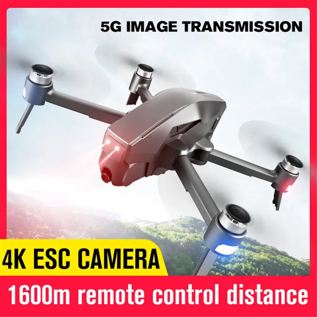 4DRC gps складной Радиоуправляемый Дрон RC четырехосевой бесщеточный самолет с широкоугольной камерой 1080P HD Профессиональный Радиоуправляемый вертолет