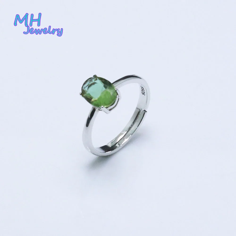 Mh Zultanite Gemstone Piccoli Anelli Regolabili Per Donna Regalo Argento Sterling 925 Cambia Colore Diaspore Anelli Di Pietra Gioielleria Raffinata