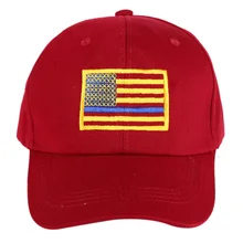 Кепка с вышивкой американского флага для мужчин и женщин тонкая Голубая линия флаг низкопрофильные тактические шляпы для полицейских сил, мужчин t Беговая шапка