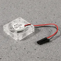 Ventilateur pour Raspberry Pi 4 Transparent, ventilateur de refroidissement DC sans balais, CPU silencieux, 30x30mm, radiateur 3 à 5.8V 