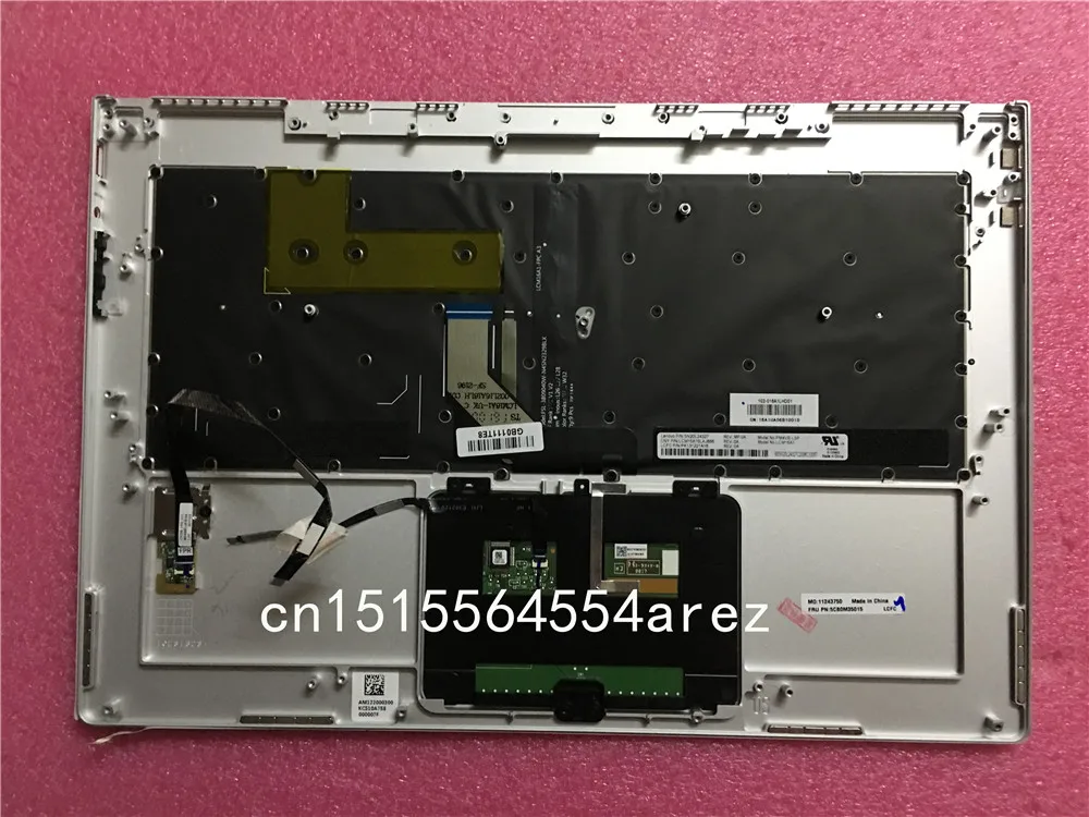 И ноутбук lenovo ideapad Yoga 910-13IKB тачпад отпечатков пальцев Упор для рук чехол/испанская клавиатура крышка 5CB0M35015