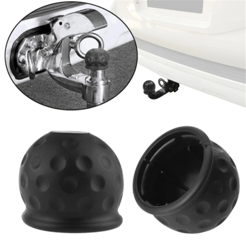 Tow Bar Ball Cover 50mm Universal for Trailer Protect car accessories rubber acid alkali resistance trailer ball cover tow bar ball cover