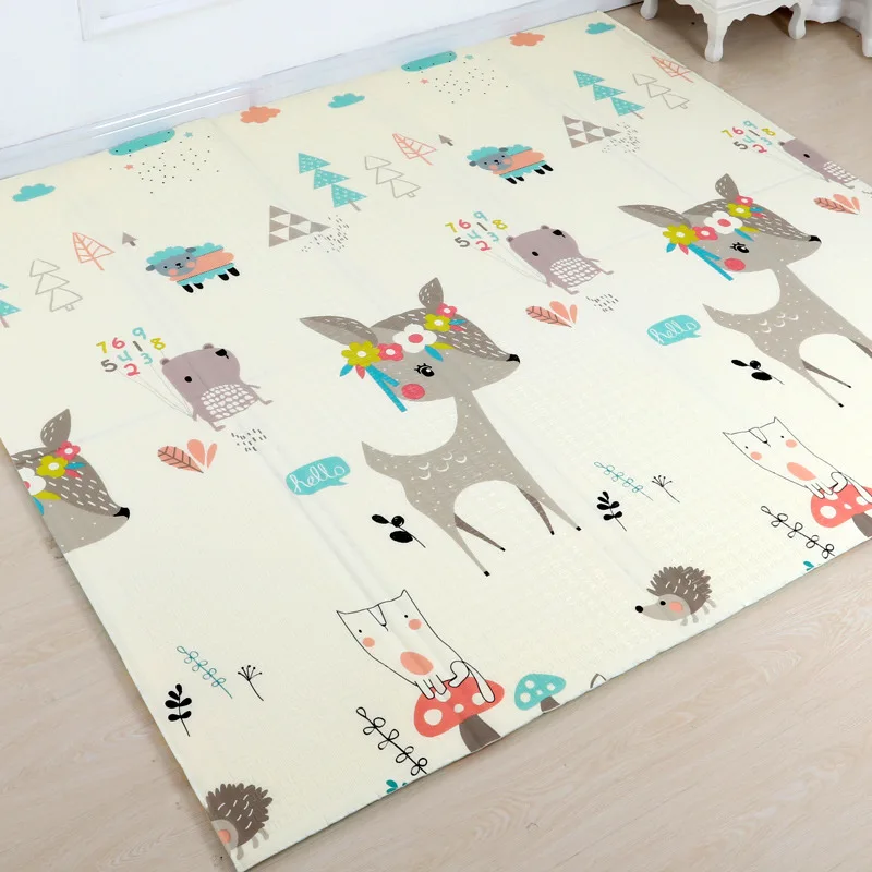 

Baby Creeper Pad Thickened Foldable Home Multifunctional Double Sided Children's Game Mat Baby Climbing Pad Educational Toys