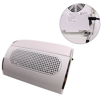 

Nail Dust Collector Nail Fan Art Salon Suction Dust Collector Vacuum Cleaner Fan with Electric Manicure Drill