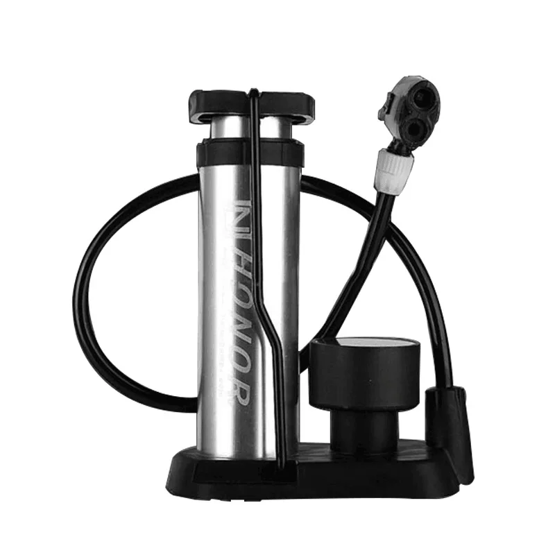 

HONOR Tire Pump Bicycle Pedal Type Mini Portable High Pressure Household Car Electric Motorcycle Basketball Inflator