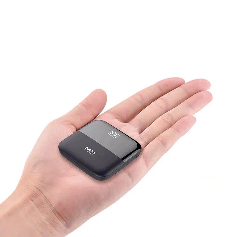 Mi ni power bank 10000 мАч Быстрая зарядка передний дисплей двойной USB быстрый выход mi rco USB Tpye-C быстрое зарядное устройство для Xiaomi mi