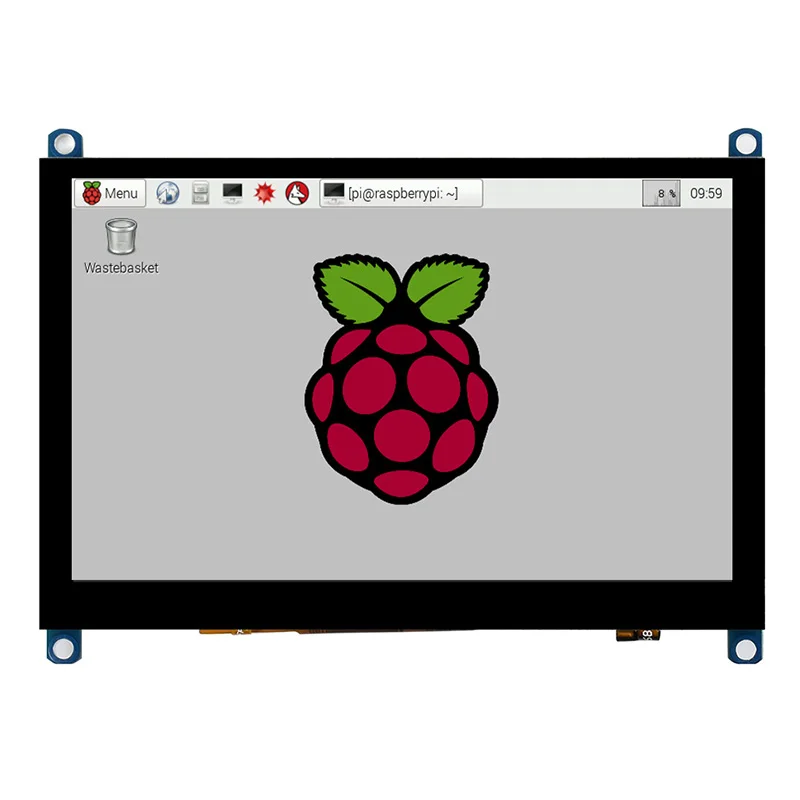 

Waveshare V4 5inch Capacitive Touch Screen Computer Monitor for Raspberry Pi 4/3/Zero 2 W 800×480 Resolution IPS Display