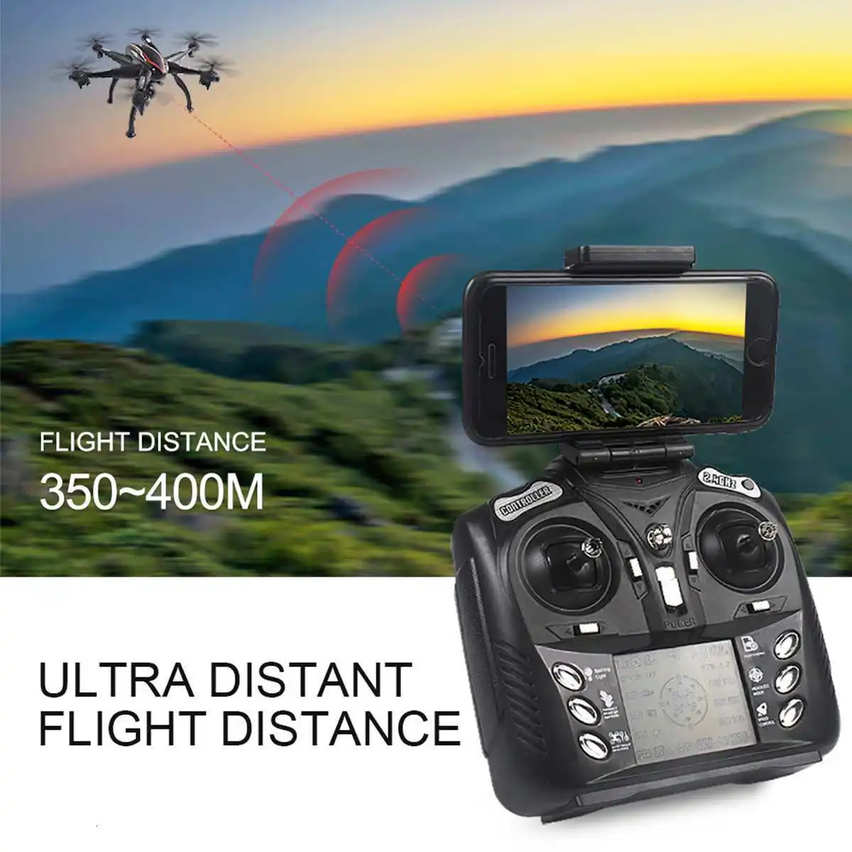 RC Drone GPS 5G WiFi 1080P Camera Drone Smart Follow Mode 6 Axis Gyro Quadcopter Professional 5G WiFi Drone Aerial Photography