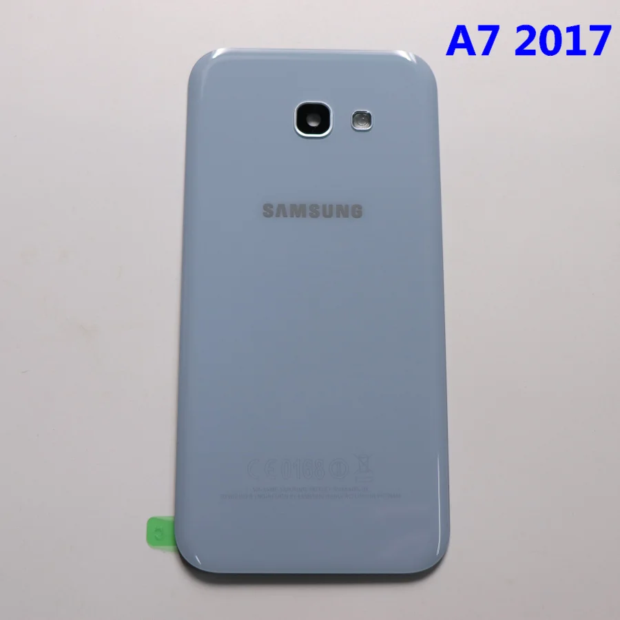 A720 blue Samsung задняя Батарея крышка A320 A520 A720 для samsung Galaxy A5 A3 A7 SM-A520F SM-A320F SM-A720F сзади Стекло чехол - Цвет: A720 blue