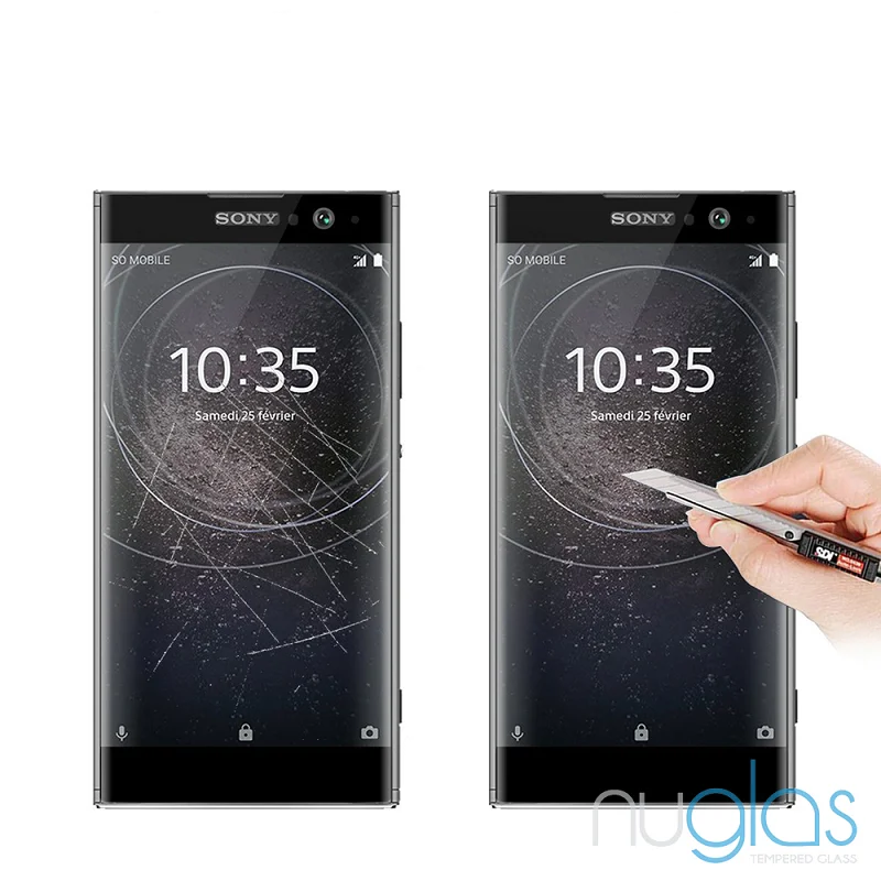 JGKK полное покрытие из закаленного стекла для sony Xperia XA1 XA2 Plus XA3 Ultra XZ2 XZ4 Xperia 10 Plus Защита экрана для sony Xperia 1