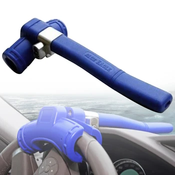 

Truck Security Anti Theft Accessories Universal Auto Lorry Retractable T Shape Protective Alarm Steering Wheel Safety Car Lock
