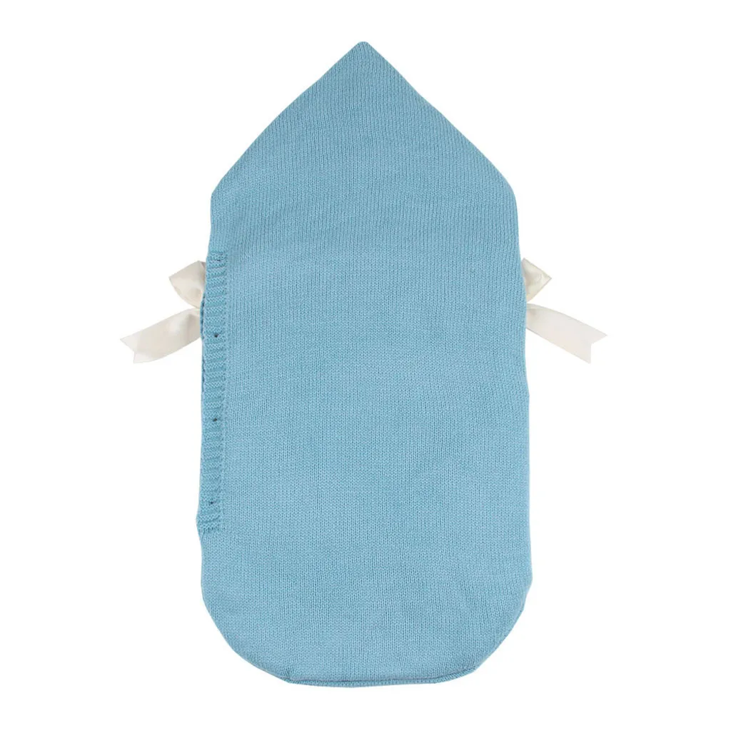 ARLONEET бант для новорожденных вязаный спальный мешок одеяло для детской коляски крючком зимняя теплая Толстая пеленка обертывание мешки конверт CA30