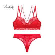 Varsbaby сексуальное нижнее белье без подкладки с глубоким v-образным вырезом, удобные Цветочные кружевные тонкие трусики, бюстгальтеры и трусики