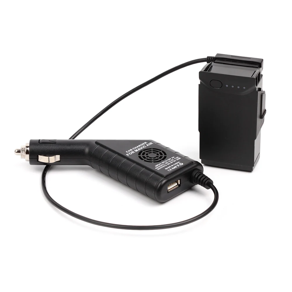 Пульт дистанционного управления Mavic Air автомобильное зарядное устройство с usb-портом 2в1 для DJI MAVIC AIR комплектующие для Дронов USB Автомобильное зарядное устройство