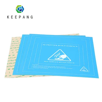 

2Pcs KeePang Upgraded Heat Paper Coarse Sand Blue Heat Paper For 3D Printer Surface HeatBed 3D Printer Platform Sticker