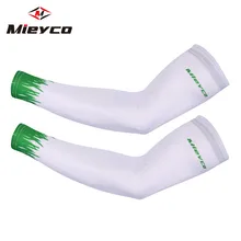 1 пара Спортивная ручная манжета компрессионная Мужская рука Велоспорт рукава Лето Защита от ультрафиолета бег волейбол наручная повязка грелка