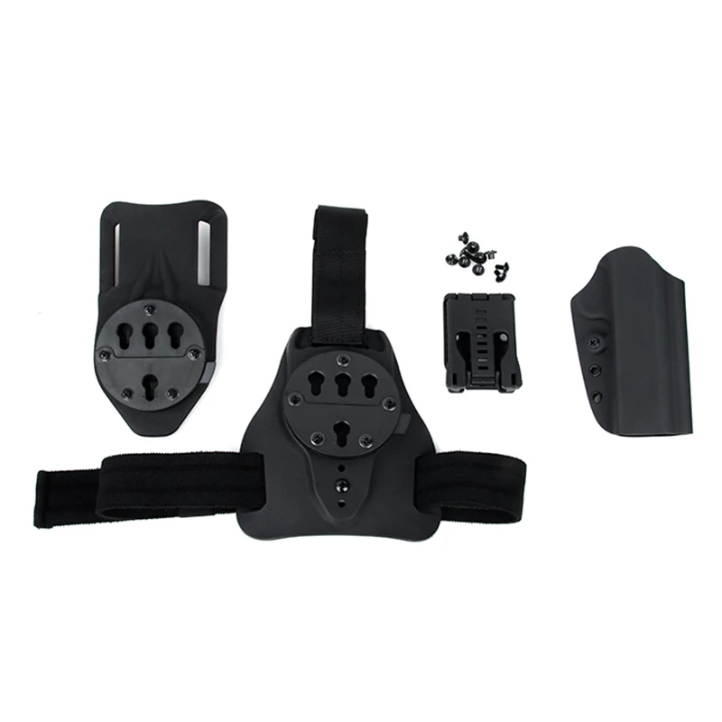 Комплект кобуры PPT QD 1911 Kydex используется для пластины ног и поясного ремня трех