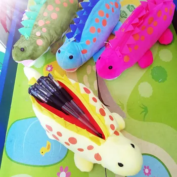 

Creative Dinosaur Pencil Case School Supplies Stationery Pencilcase Pencil Bag Kids Gift Plush Toy Pencil Box Storage Bag