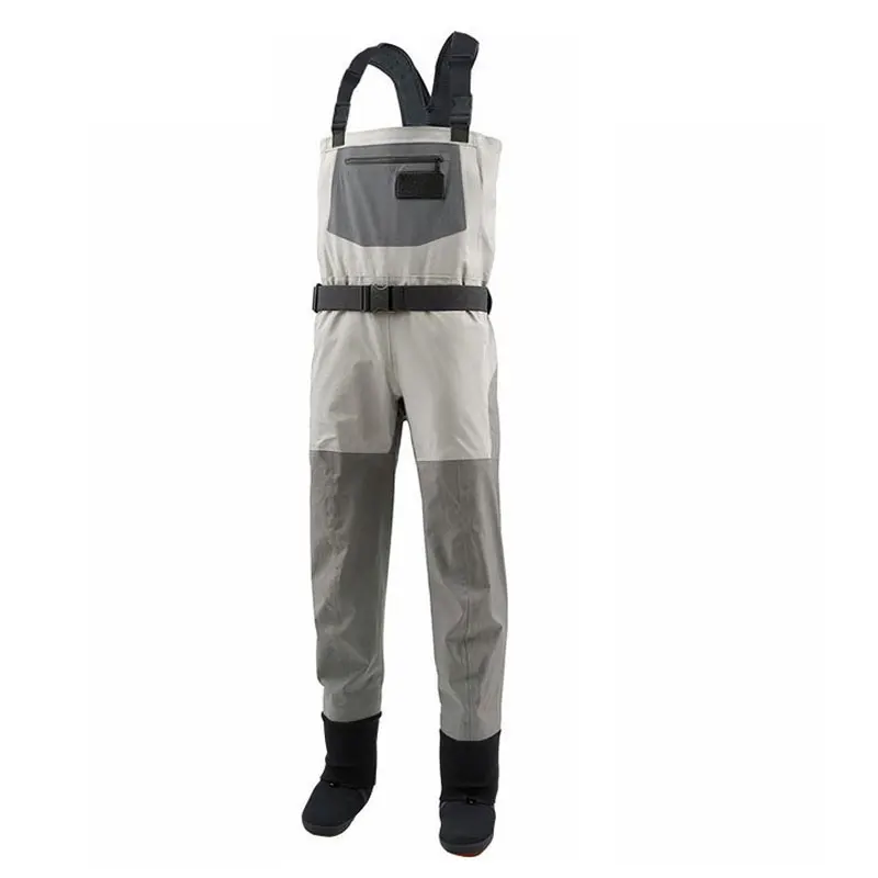 Fly Fishing Stocking Foot Chest Waders Affordable Breathable Waterproof Wader 